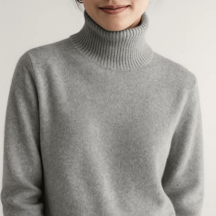 Mirla | Cashmere Turtleneck-Tröja-Eva Jonsson