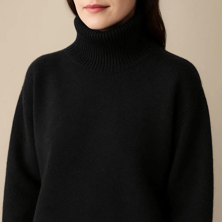 Mirla | Cashmere Turtleneck-Tröja-Eva Jonsson
