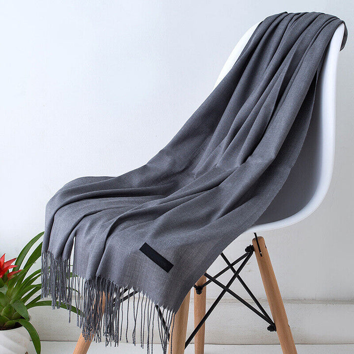Mirla | Cashmere-scarf för kvinnor Mjuk Varm Vinter sjal-Eva Jonsson
