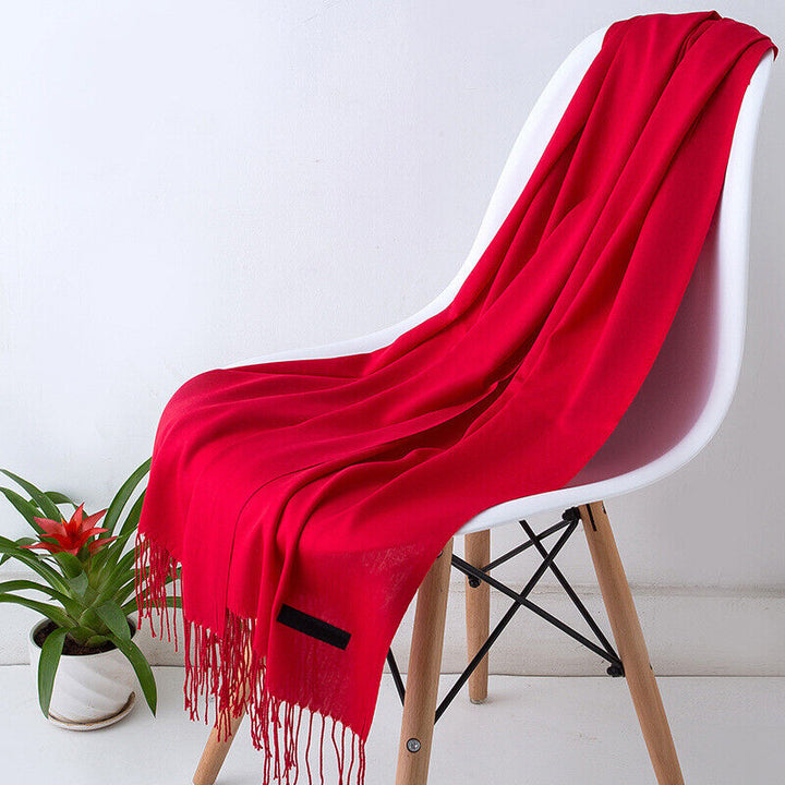 Mirla | Cashmere-scarf för kvinnor Mjuk Varm Vinter sjal-Eva Jonsson