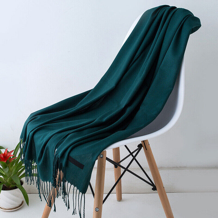 Mirla | Cashmere-scarf för kvinnor Mjuk Varm Vinter sjal-Eva Jonsson