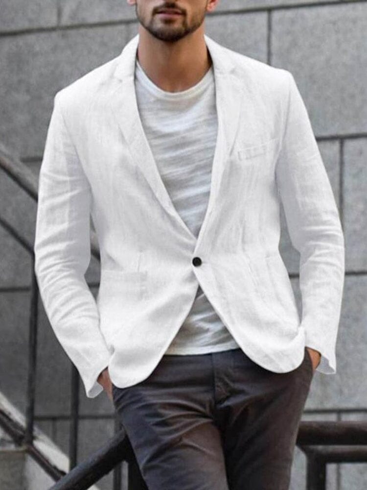 Mirla | Casual Blazer i mjuk bomull-Eva Jonsson