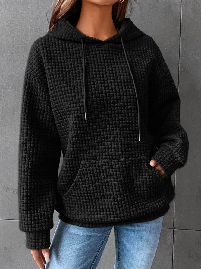 Mirla | Casual Hoodie Enfärgad för Damer-Eva Jonsson