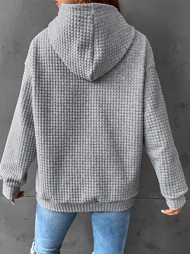 Mirla | Casual Hoodie Enfärgad för Damer-Eva Jonsson