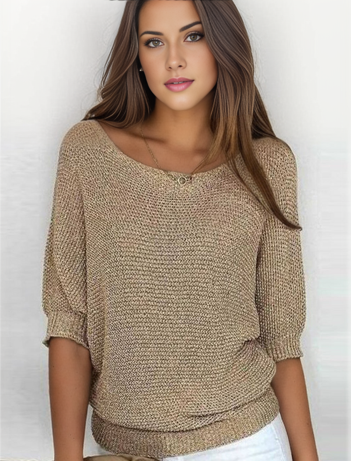 Mirla | Charm Premium Stickad Tröja-Eva Jonsson
