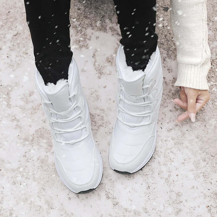 Mirla | Combat Boots - Vattentålig Mid-Calf med Klettpärm-Eva Jonsson