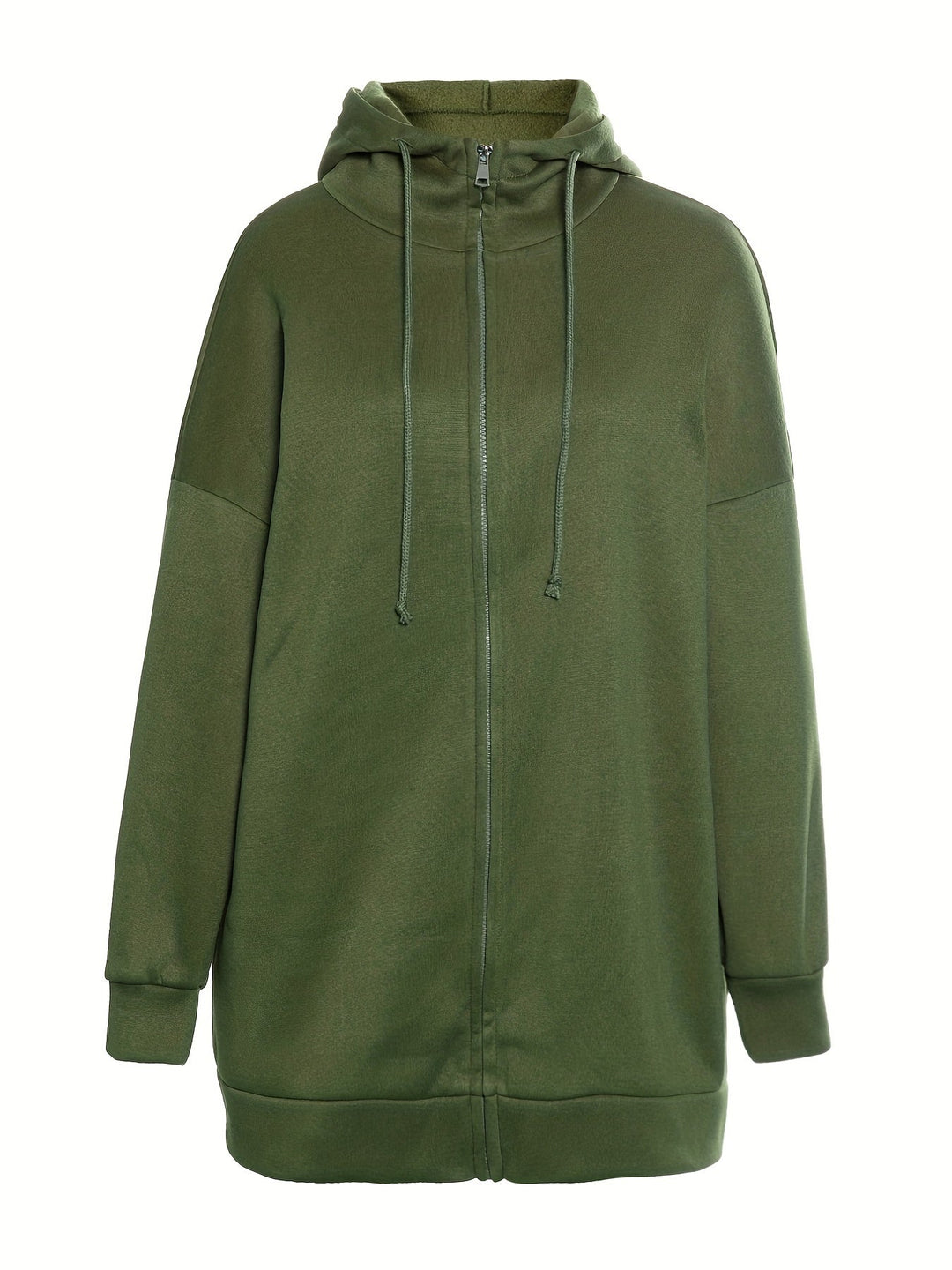 Mirla | Comfort - Extrem Bekväm Lång Zip-Up-Plush-Hoodie med Huva för Damer-Eva Jonsson