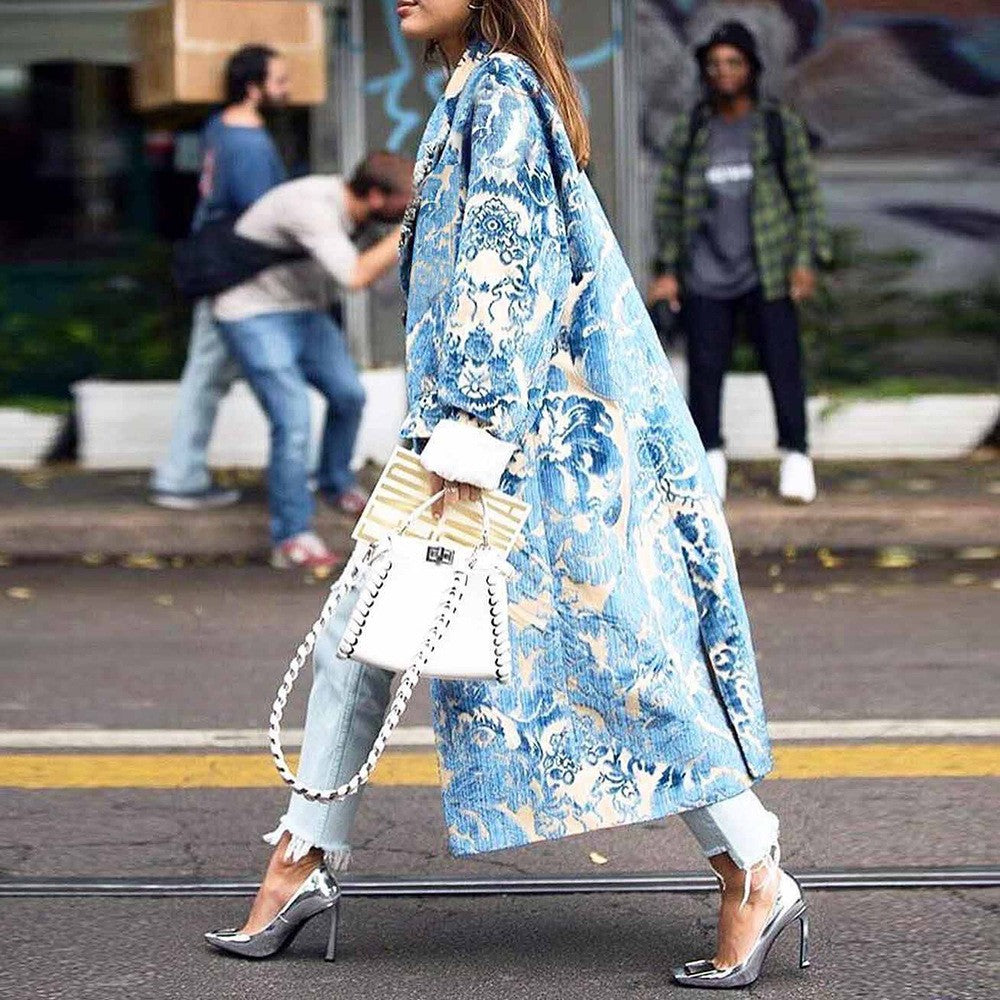 Mirla | Cool Urban-Stil-Färgblox-Långkappa-Eva Jonsson