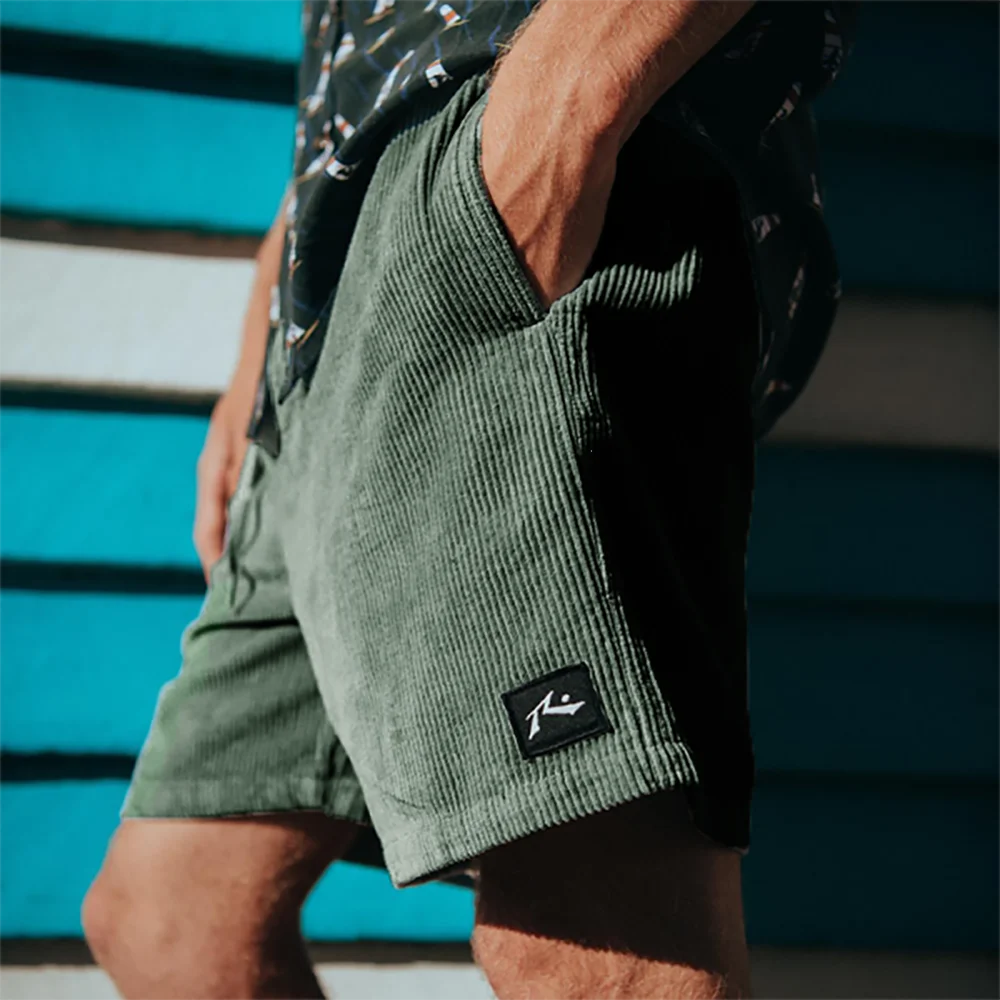 Mirla | Cord Sommar Shorts-Eva Jonsson
