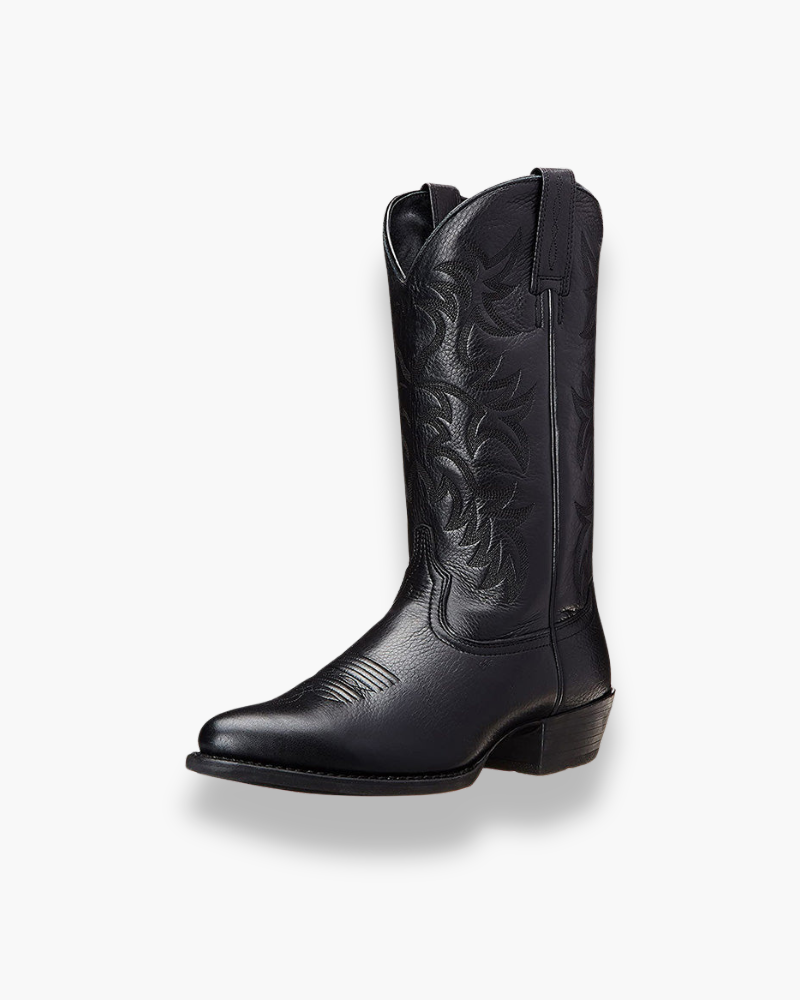 Mirla | Cowboy Boots Damer - Svarta Western Boots-Eva Jonsson