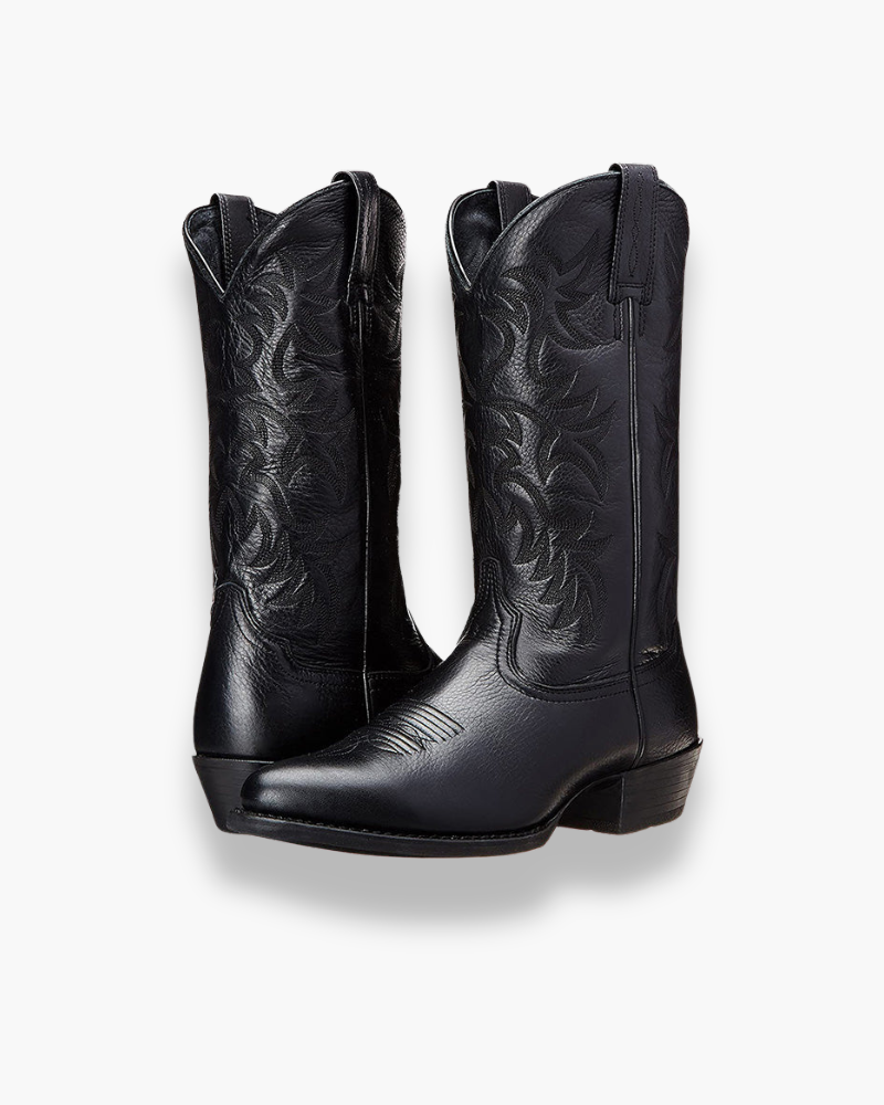 Mirla | Cowboy Boots Damer - Svarta Western Boots-Eva Jonsson