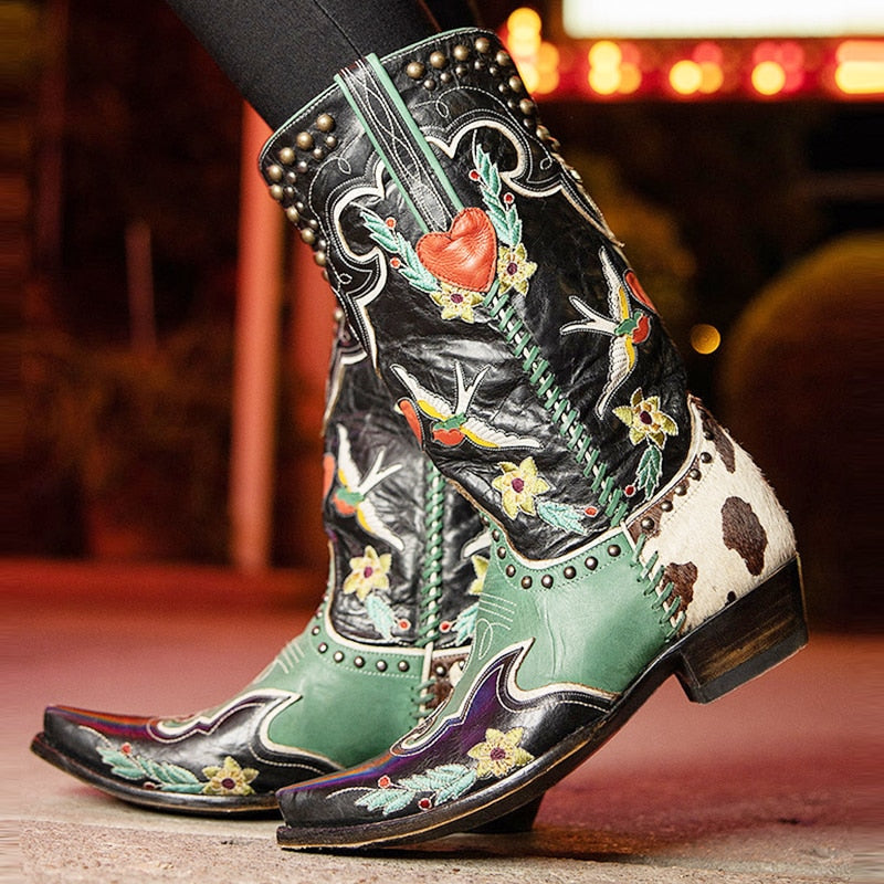 Mirla | Cowboystövlar - Högt kvalitativa stövlar för en unik look-Eva Jonsson