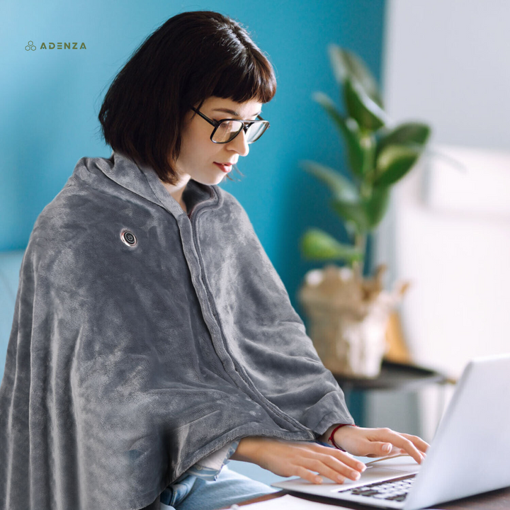 Mirla | CozyHeat Uppladdningsbar Värmefilt-Eva Jonsson