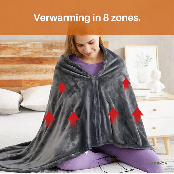 Mirla | CozyHeat Uppladdningsbar Värmefilt-Eva Jonsson