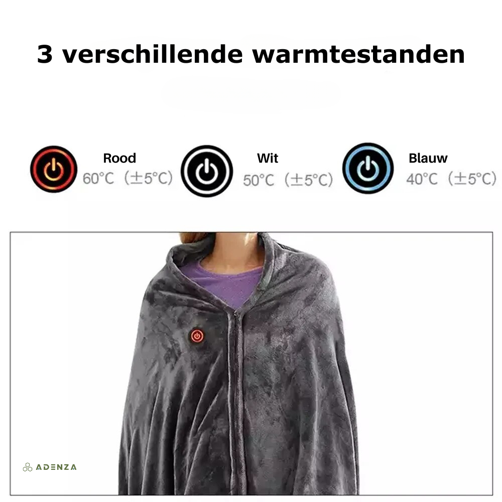 Mirla | CozyHeat Uppladdningsbar Värmefilt-Eva Jonsson