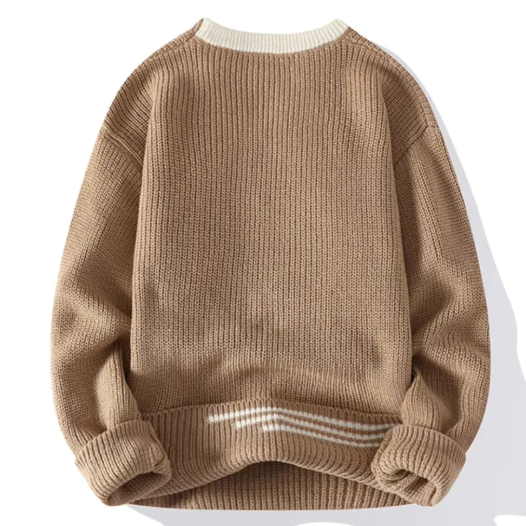 Mirla | Crewneck Tröja Av Mjuk Stickad-Eva Jonsson