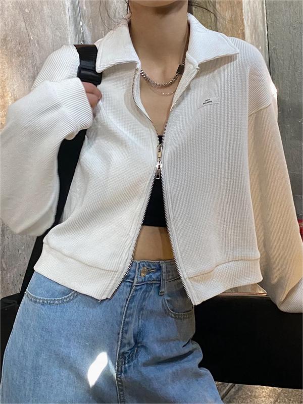 Mirla | Crop Jacka med dragkedja-Eva Jonsson