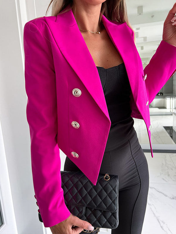 Mirla | Cropped Blazer för modern elegans och stil för kvinnor-Eva Jonsson