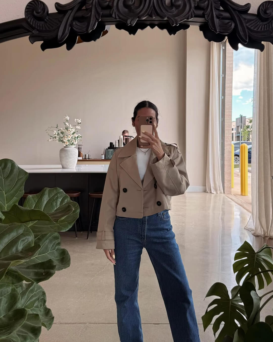 Mirla | Cropped Trenchcoat-Eva Jonsson
