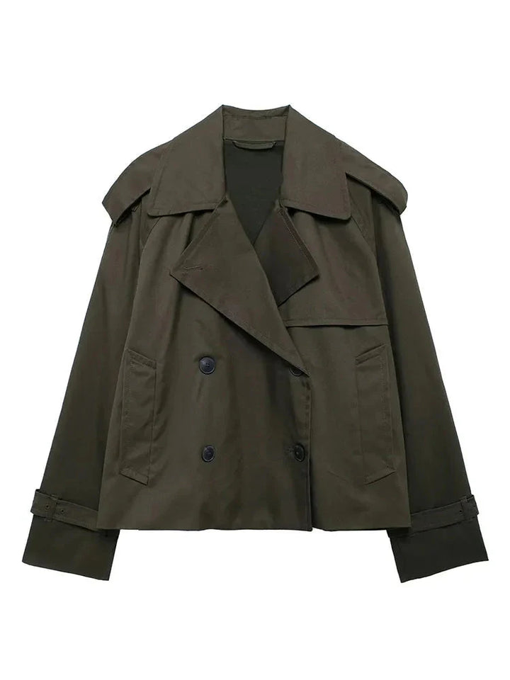 Mirla | Cropped Trenchcoat-Eva Jonsson