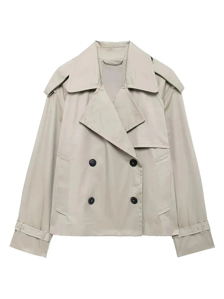 Mirla | Cropped Trenchcoat-Eva Jonsson