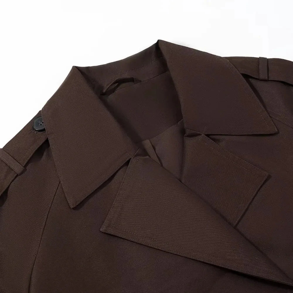Mirla | Cropped Trenchcoat-Eva Jonsson