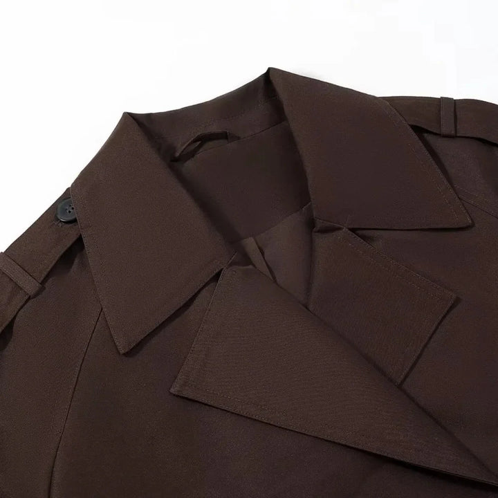 Mirla | Cropped Trenchcoat-Eva Jonsson