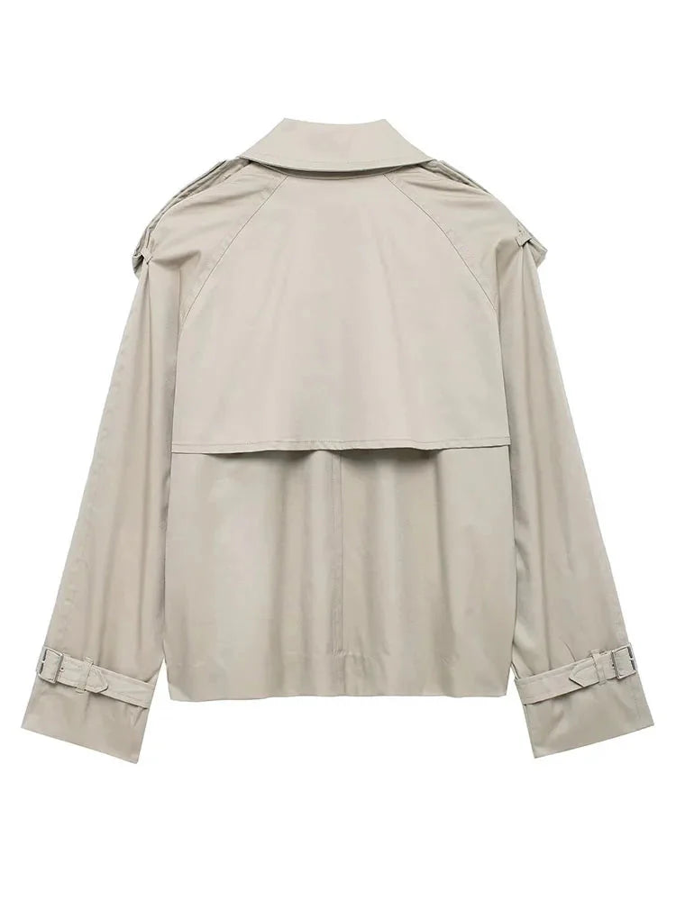 Mirla | Cropped Trenchcoat-Eva Jonsson