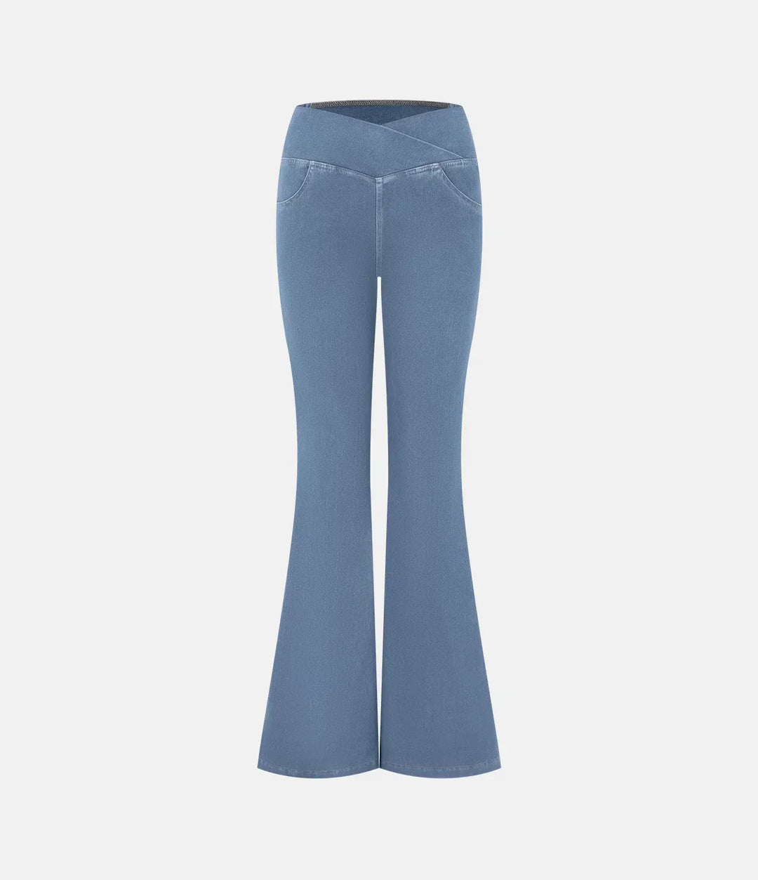 Mirla | Crossover Jeans med Hög Midja-Eva Jonsson