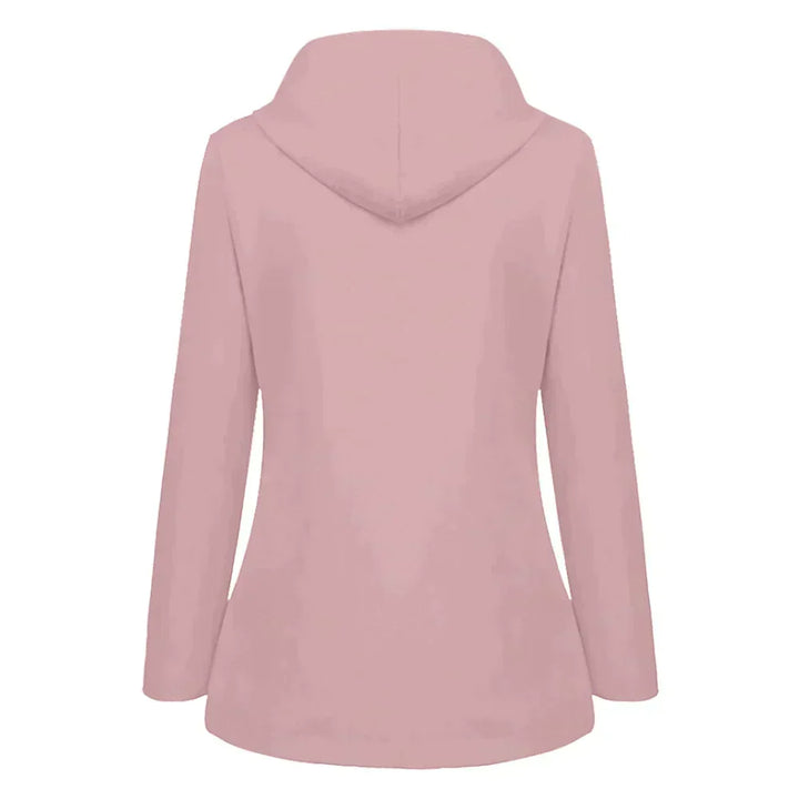 Mirla | Dam A-Linje Långärmad Tröja Hoodie-Eva Jonsson