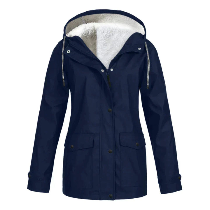 Mirla | Dam A-Linje Långärmad Tröja Hoodie-Eva Jonsson