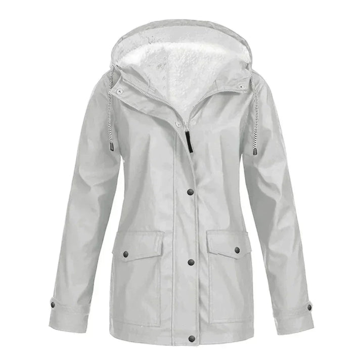 Mirla | Dam A-Linje Långärmad Tröja Hoodie-Eva Jonsson