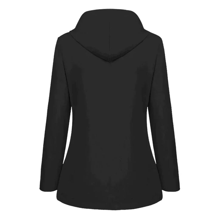 Mirla | Dam A-Linje Långärmad Tröja Hoodie-Eva Jonsson