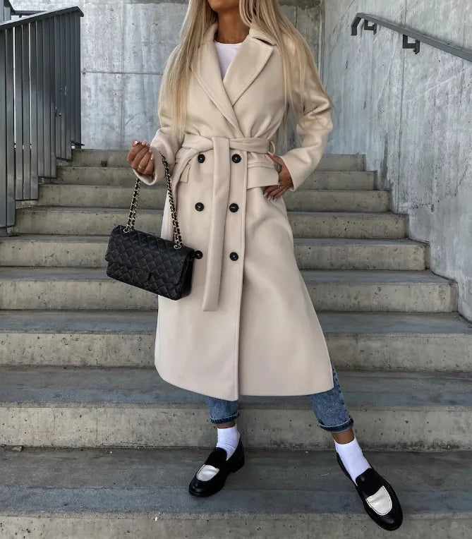 Mirla | Dam Bälte Dubbelknäppning Kappa-Eva Jonsson