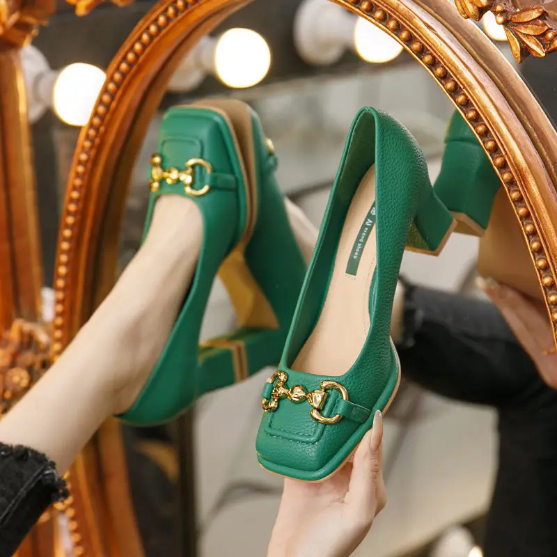Mirla | Dam Blockklack Pumps-Eva Jonsson
