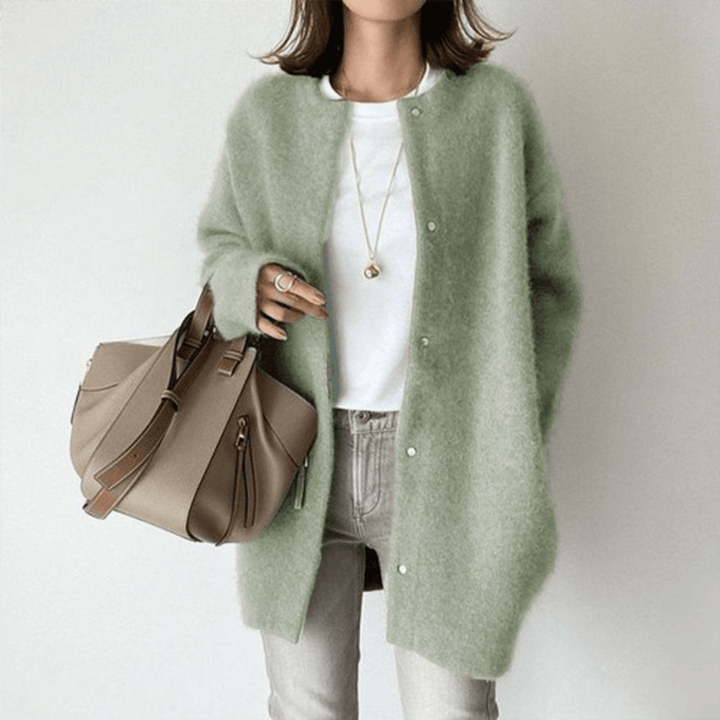 Mirla | Dam Cardigan - Mjuk tyg för alla tillfällen-Eva Jonsson