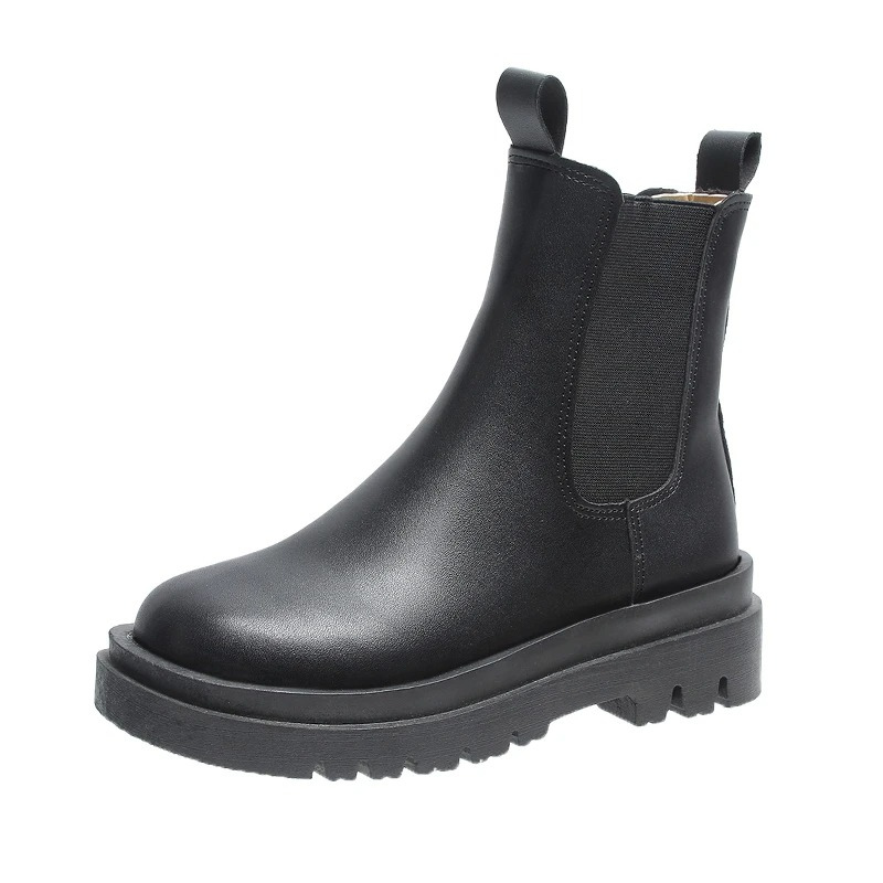 Mirla | Dam Chelsea Boots med elastiska sidor och draglooper-Eva Jonsson