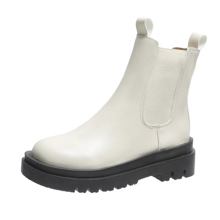 Mirla | Dam Chelsea Boots med elastiska sidor och draglooper-Eva Jonsson