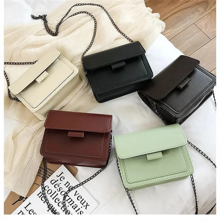 Mirla | Dam Crossbody Bag Svart Liten-Eva Jonsson