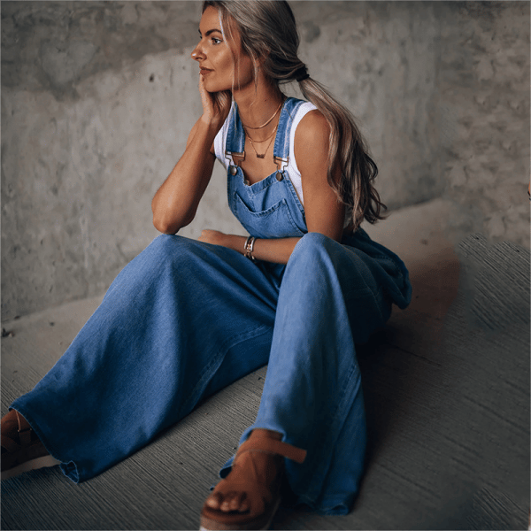 Mirla | Dam Denim Overall-Eva Jonsson