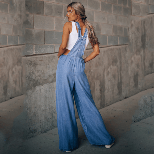 Mirla | Dam Denim-Overall med Vid Ben Design-Eva Jonsson