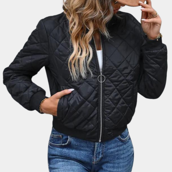 Mirla | Dam Diamantquiltad Bomberjacka-Eva Jonsson