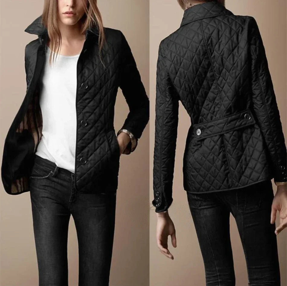 Mirla | Dam Diamond Quilted Fritidsjacka-Eva Jonsson