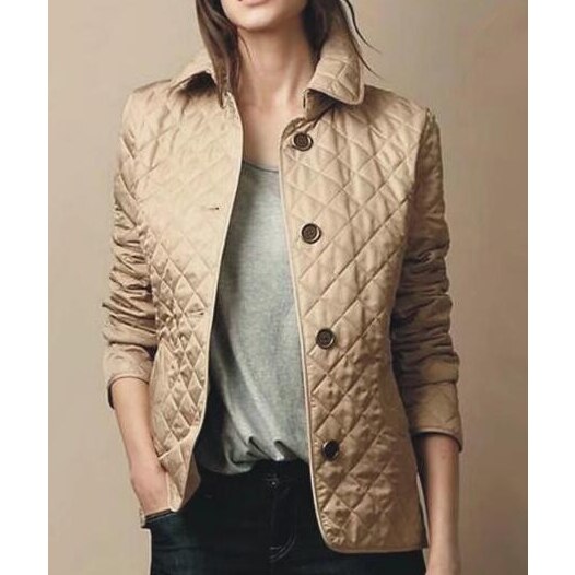 Mirla | Dam Diamond Quilted Fritidsjacka-Eva Jonsson