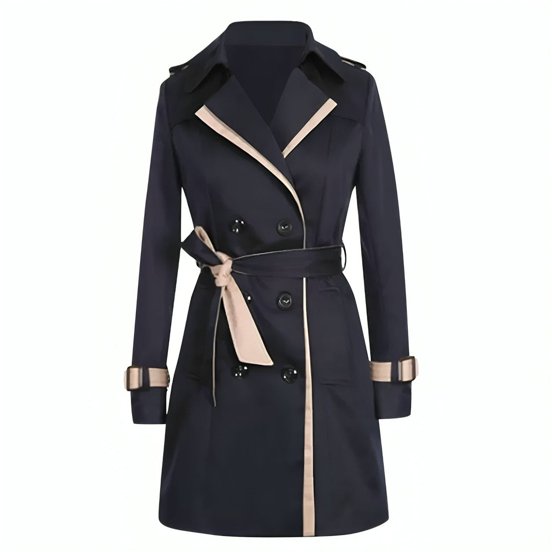 Mirla | Dam Dubbelknäppt Trenchcoat-Eva Jonsson