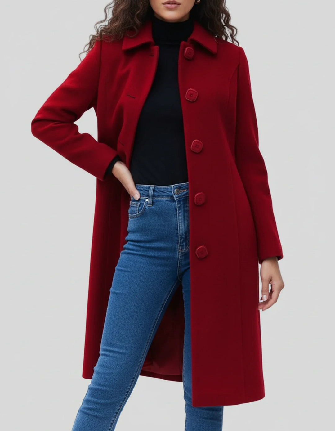 Mirla | Dam Enkel Vinter-Trenchcoat-Eva Jonsson