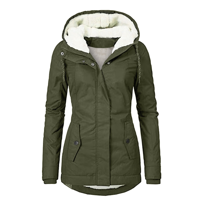 Mirla | Dam Fleecefodrad Hoodie-Eva Jonsson