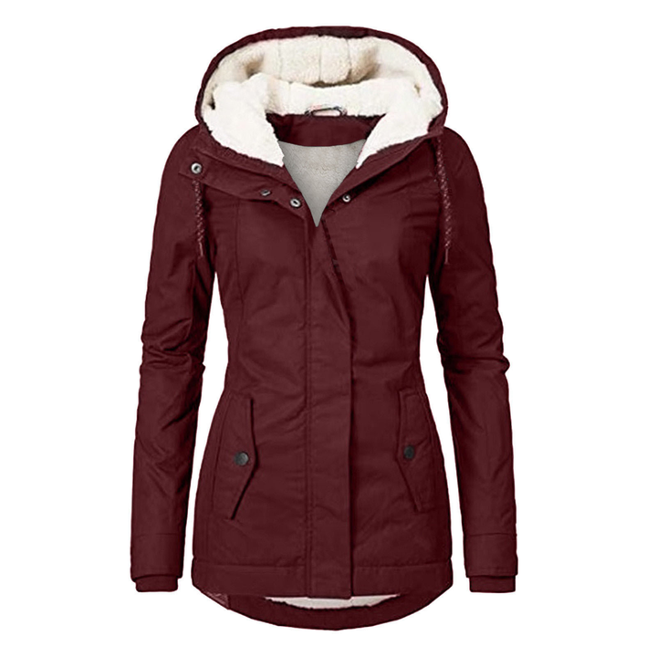 Mirla | Dam Fleecefodrad Hoodie-Eva Jonsson