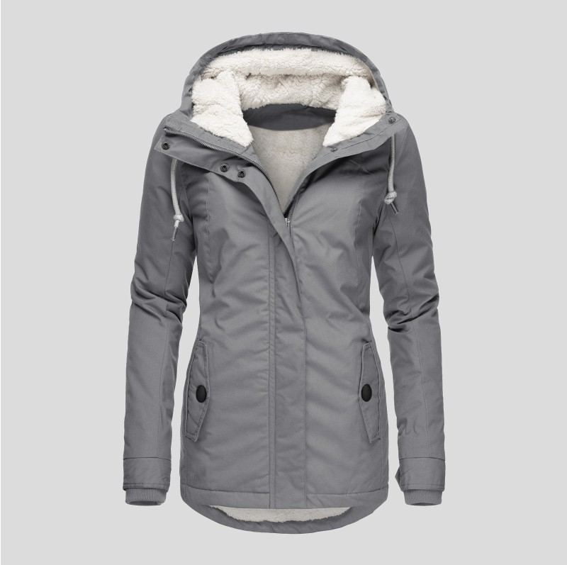 Mirla | Dam Fleecefodrad Hoodie-Eva Jonsson