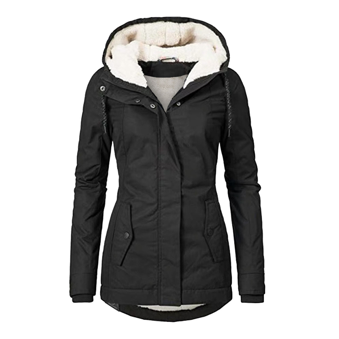 Mirla | Dam Fleecefodrad Hoodie-Eva Jonsson
